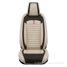Lino transpirable y ligero cubierta de asiento de automóvil universal